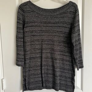 Worthington scoop neck sparkle sweater